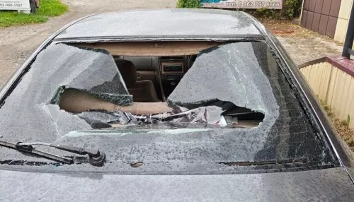 Житель Горно-Алтайска разбил автомобиль навязчивого ухажера сестры