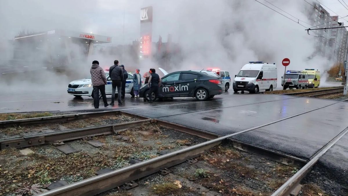 Коммунальная авария на Попова