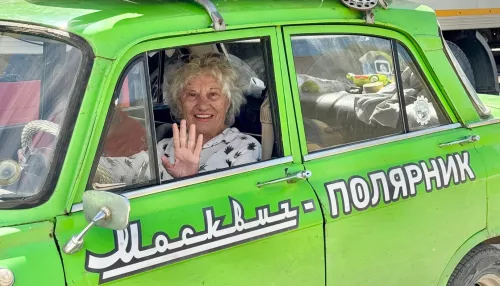 77-летняя француженка доехала из Парижа в Горный Алтай на автомобиле