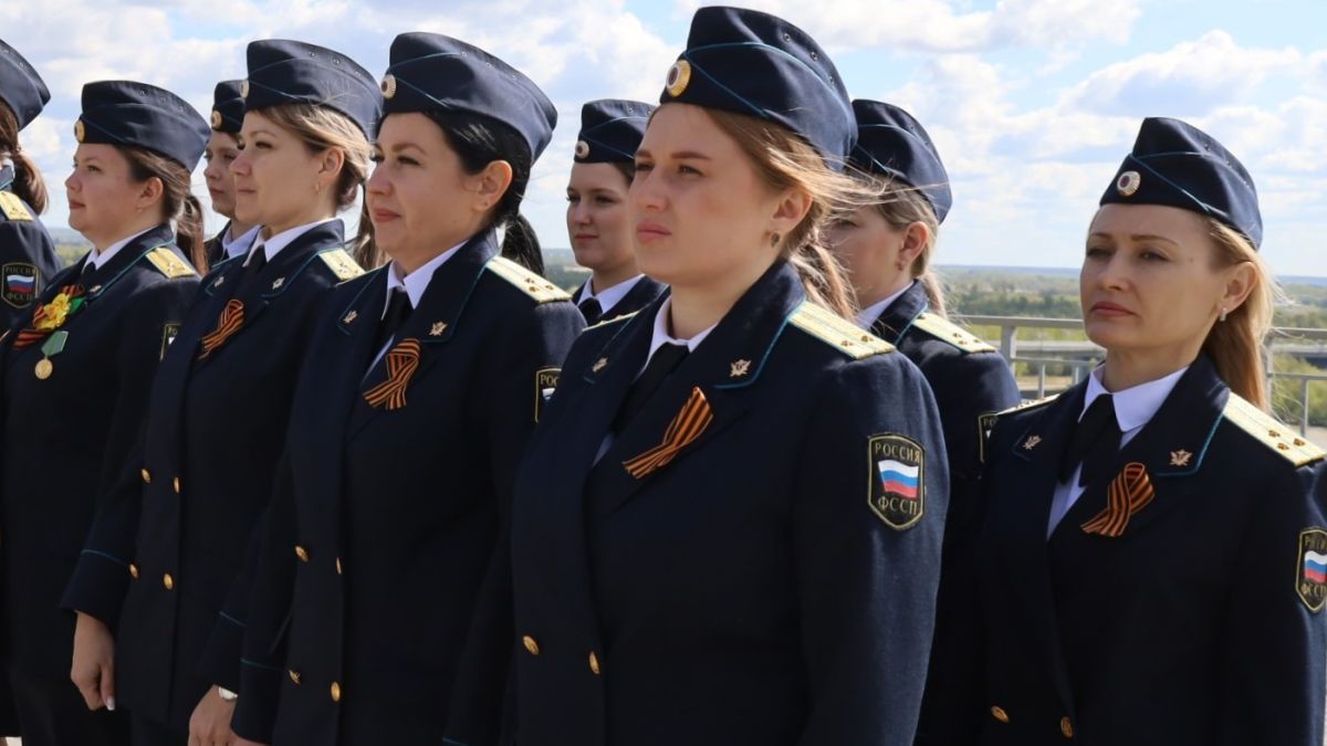 Сотрудницы ГУ ФССП по Алтайскому краю 