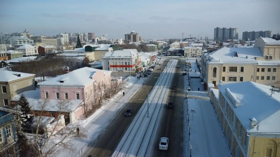 Кабинетский квартал зимой 