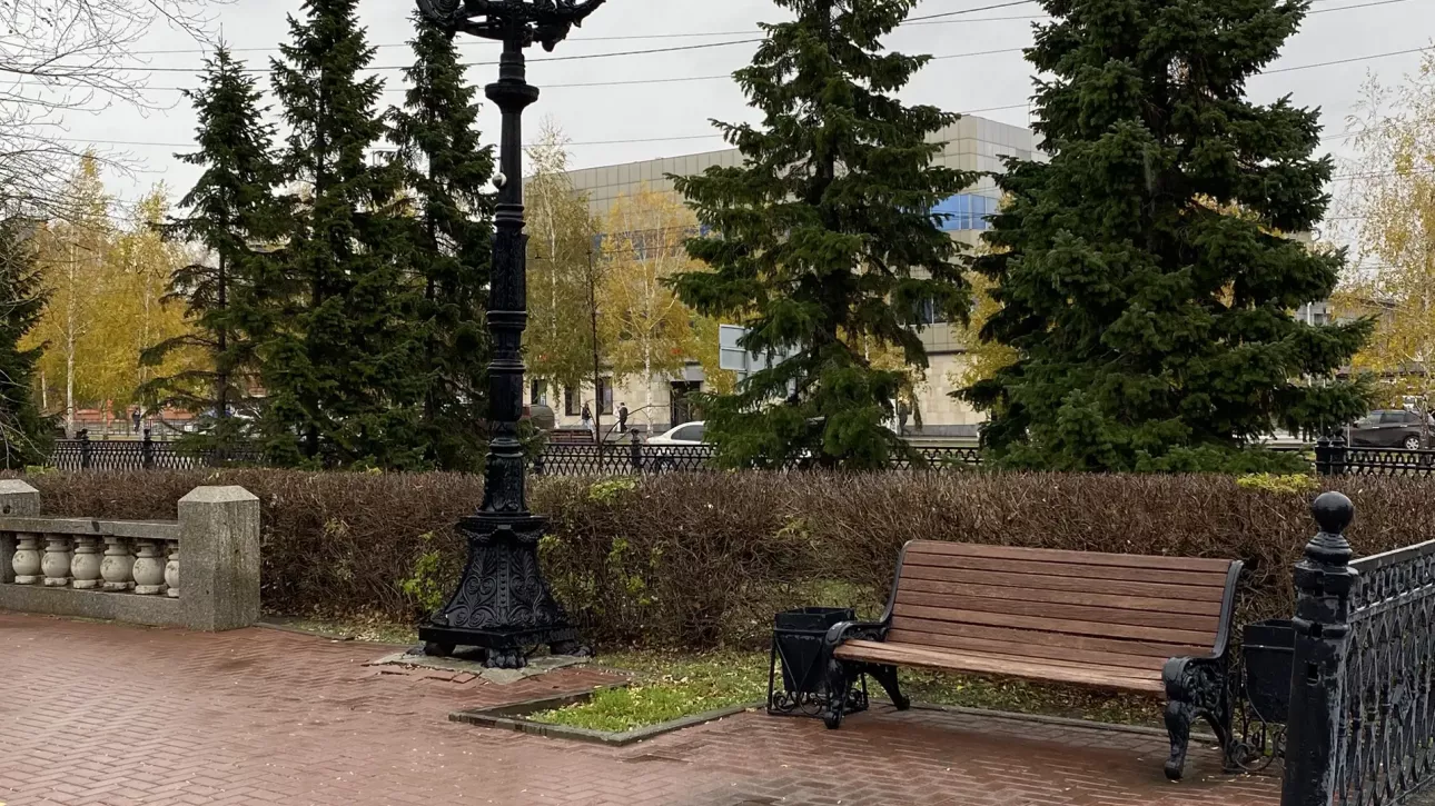 Штормовой порывистый ветер обрушился на Барнаул: фото из центра города