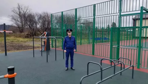 Умную спортплощадку построили в Республике Алтай после вмешательства прокуратуры