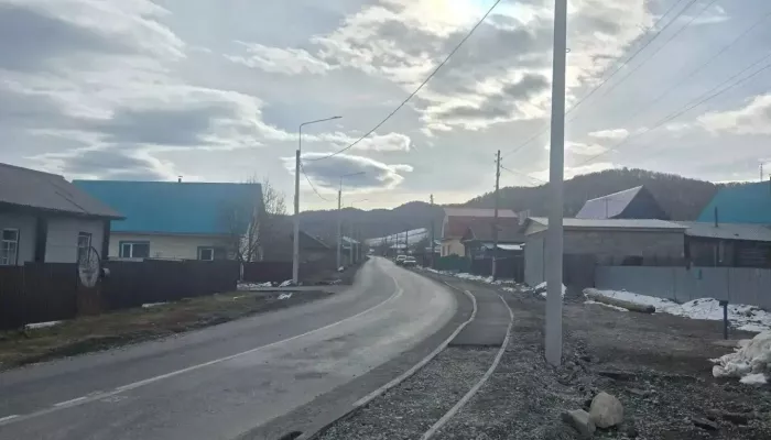 Ремонт дороги Шебалино — Каспа в Республике Алтай подходит к концу