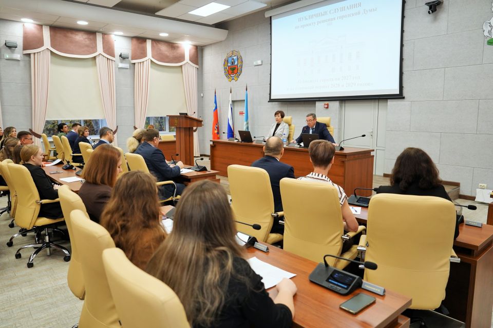 В Барнауле прошли публичные слушания по рассмотрению проекта бюджета города