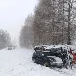 На перевале в Республике Алтай перевернулся бензовоз