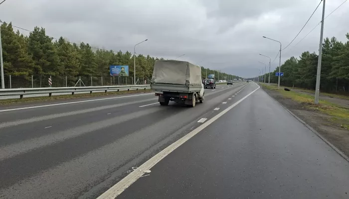 Дорожники завершили большой ремонт Правобережного тракта на въезде в Барнаул