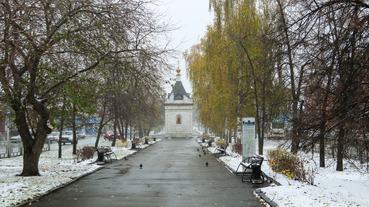 Осень. Погода. Снег. Октябрь.