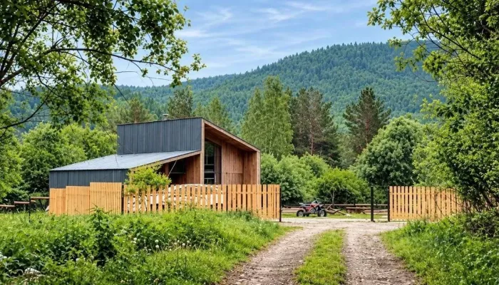 Растущий дом с печью-камином продают в Горном Алтае за 10,5 млн рублей. Фото