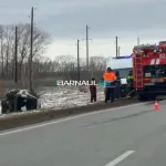 Пассажир погиб в автоаварии на трассе в Алтайском крае