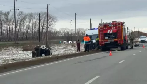Пассажир погиб в автоаварии на трассе в Алтайском крае