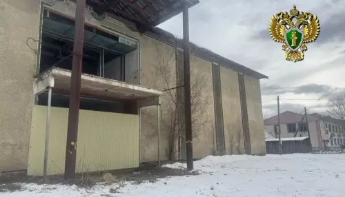 В Республике Алтай ограничили доступ в аварийный Дом культуры