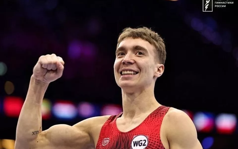 Алтайский гимнаст Сергей Найдин завоевал бронзу на чемпионате мира
