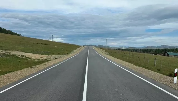 Обновленный участок автодороги на Казахстан открыли в Республике Алтай