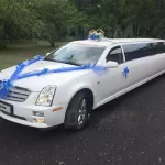 Белый свадебный лимузин Cadillac продают в Барнауле всего за 250 тысяч рублей
