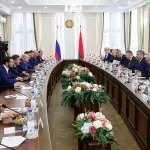Официальная делегация Республики Алтай провела встречу с кабмином Белоруссии