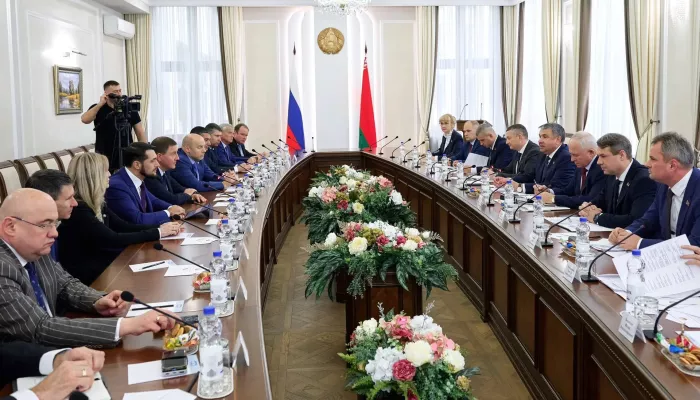 Официальная делегация Республики Алтай провела встречу с кабмином Белоруссии