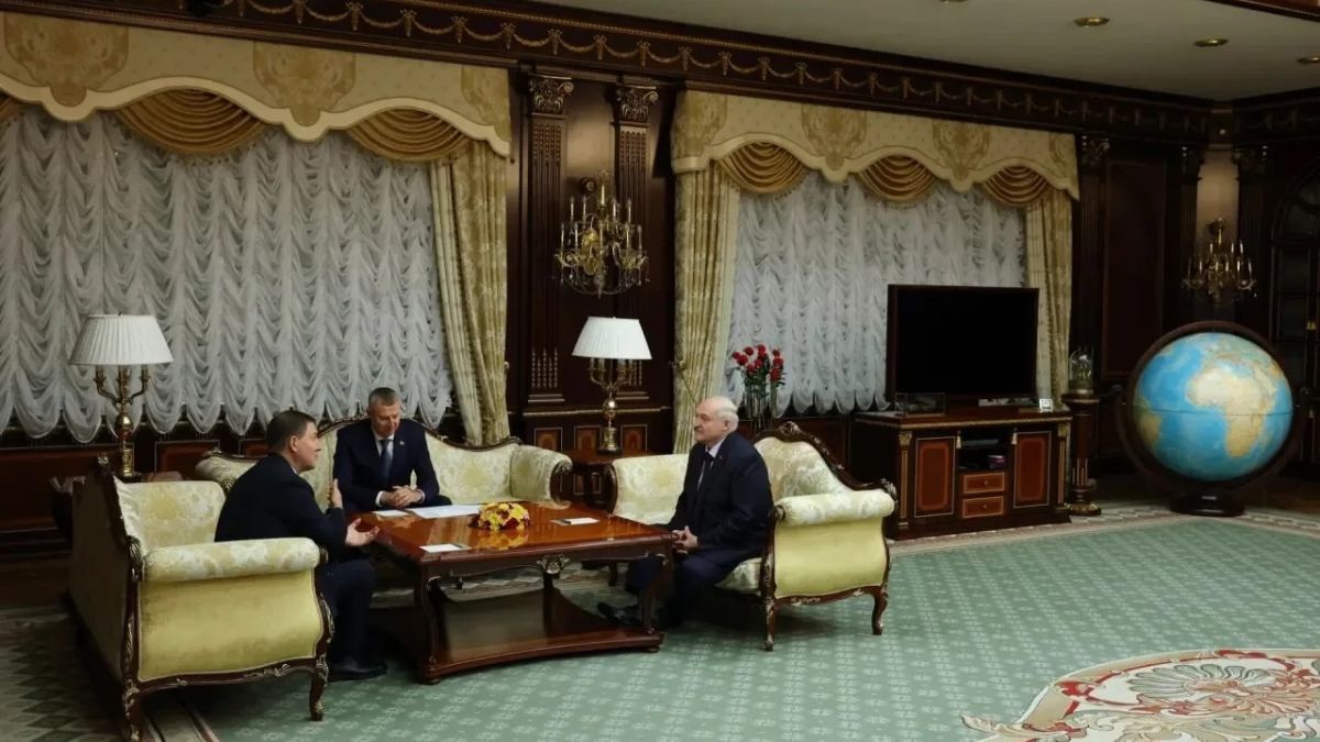 Встреча Андрея Турчака и Александра Лукашенко