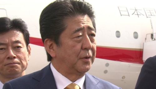 Пожар произошел на борту самолета премьер-министра Японии