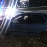 Автомобиль протаранил опору ЛЭП в Бийске
