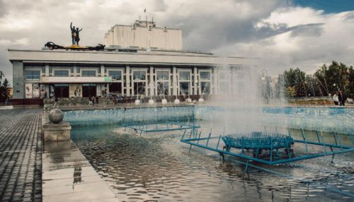 Фонтан на площади Сахарова в Барнауле сделают светомузыкальным