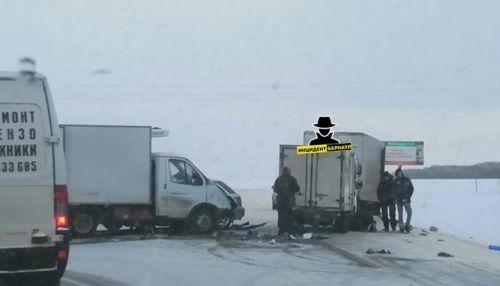 Массовое ДТП произошло на трассе Барнаул – Бийск