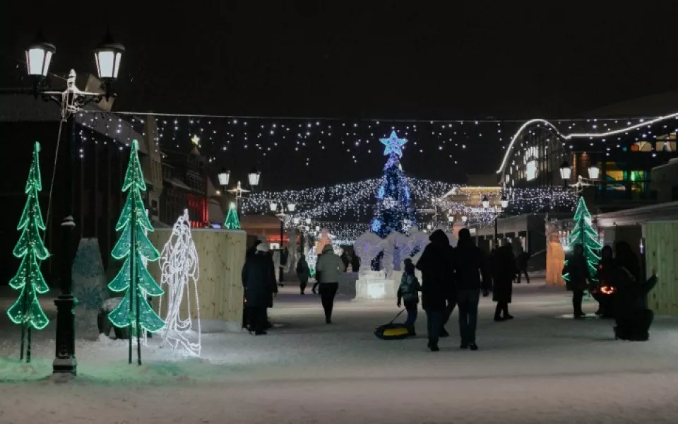 На снежный городок на барнаульском Арбате потратят 2,6 млн рублей