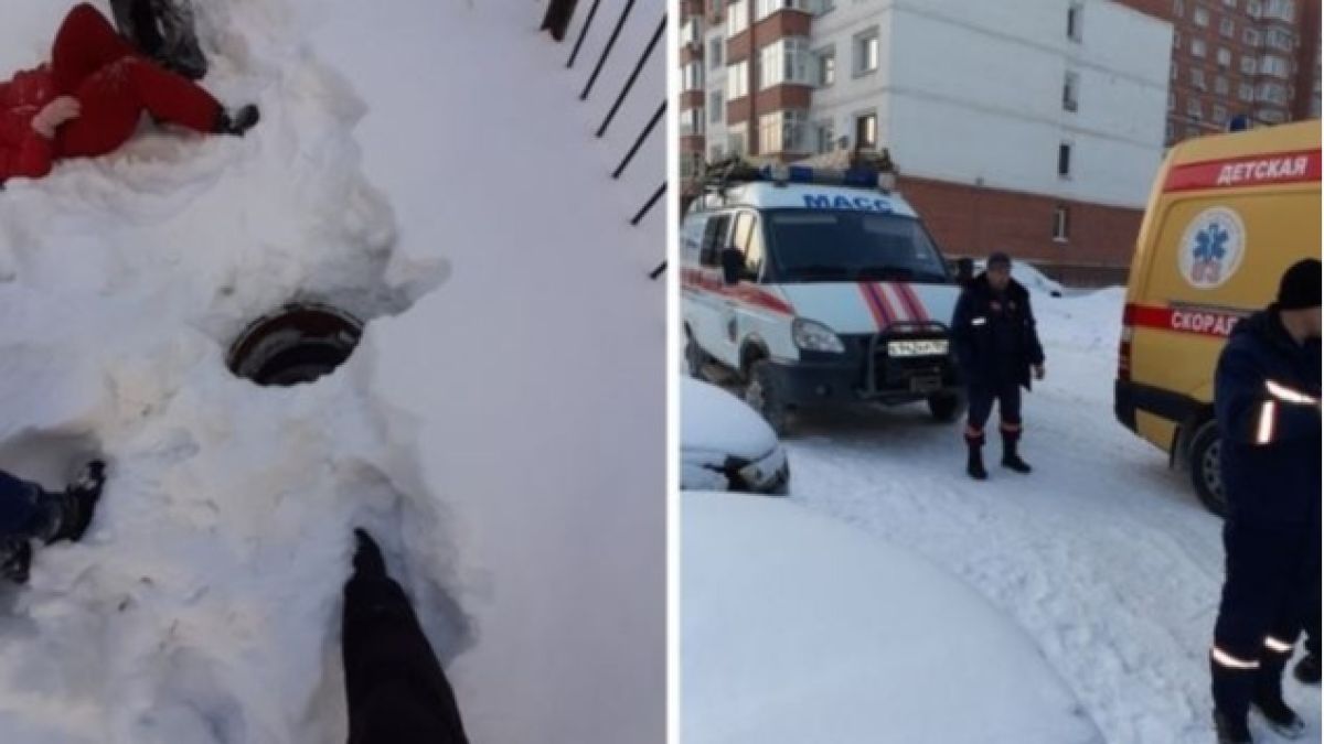 Школьница провалилась в трехметровый люк в Новосибирске