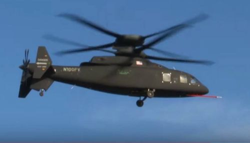 Американский вертолет разогнали быстрее 100 узлов