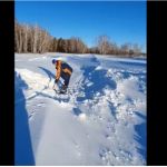 Соцсети: глава села на Алтае не выдержал последствий снегопада и уволился