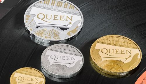 В Англии вышла монета с группой Queen