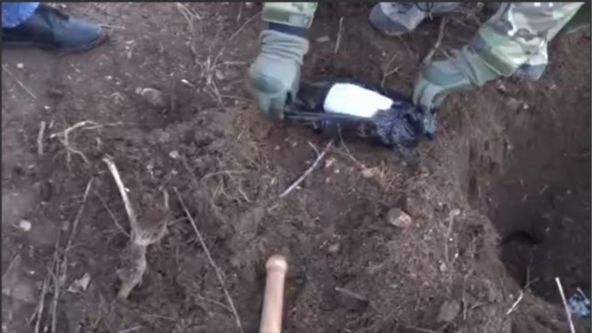 У жителя Крыма обнаружили несколько схронов со взрывчаткой 