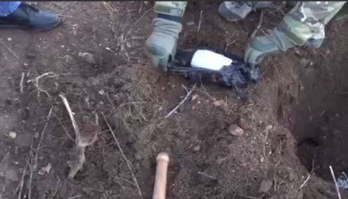 У жителя Крыма обнаружили несколько схронов со взрывчаткой