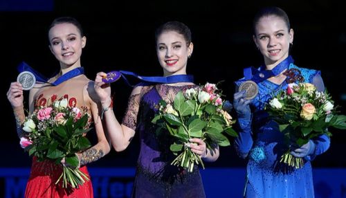 Российские фигуристки заняли весь пьедестал на чемпионате Европы