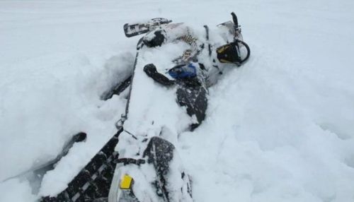 Житель Новосибирской области поехал на снегоходе с Алтая и замерз по дороге