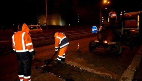 В Барнауле 3 марта начали ремонтировать дороги