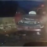 На видео попали первые кадры ДТП на алтайской трассе