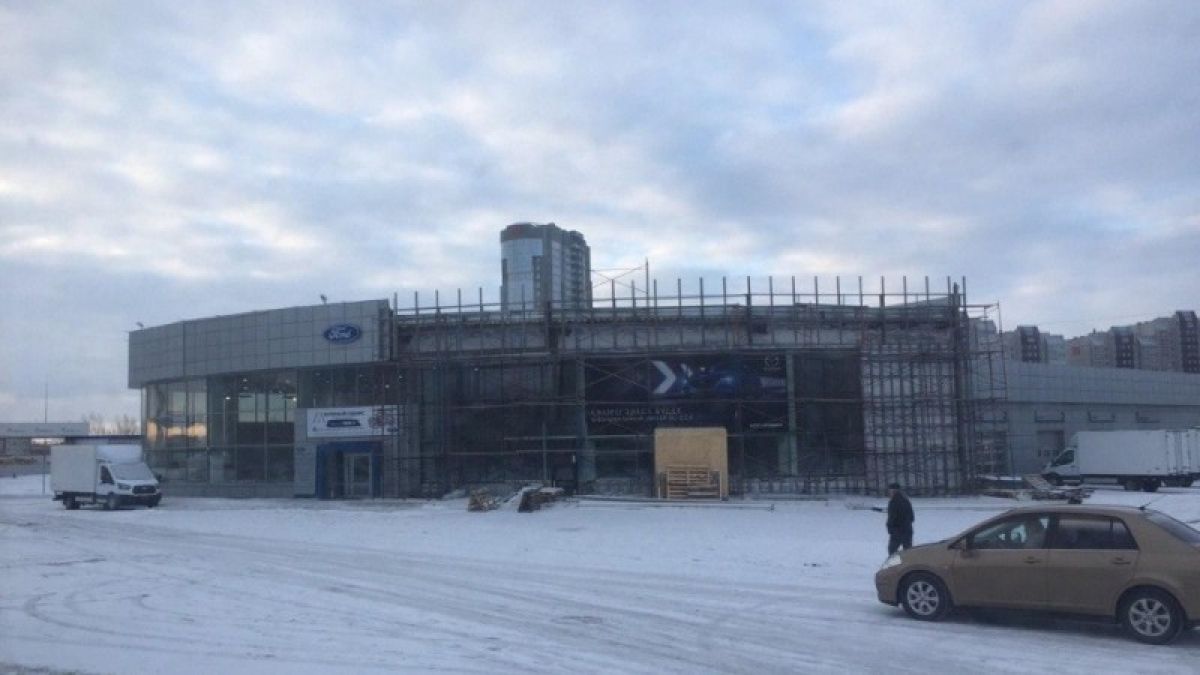 Автоцентр на Павловском тракте в Барнауле перестраивают под Mazda