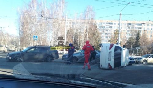 Водитель был пьян: в полиции рассказали о ДТП с перевертышем в Барнауле