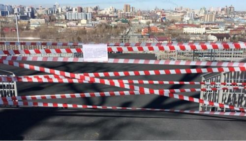 Нагорный парк и набережную Оби закрыли в Барнауле