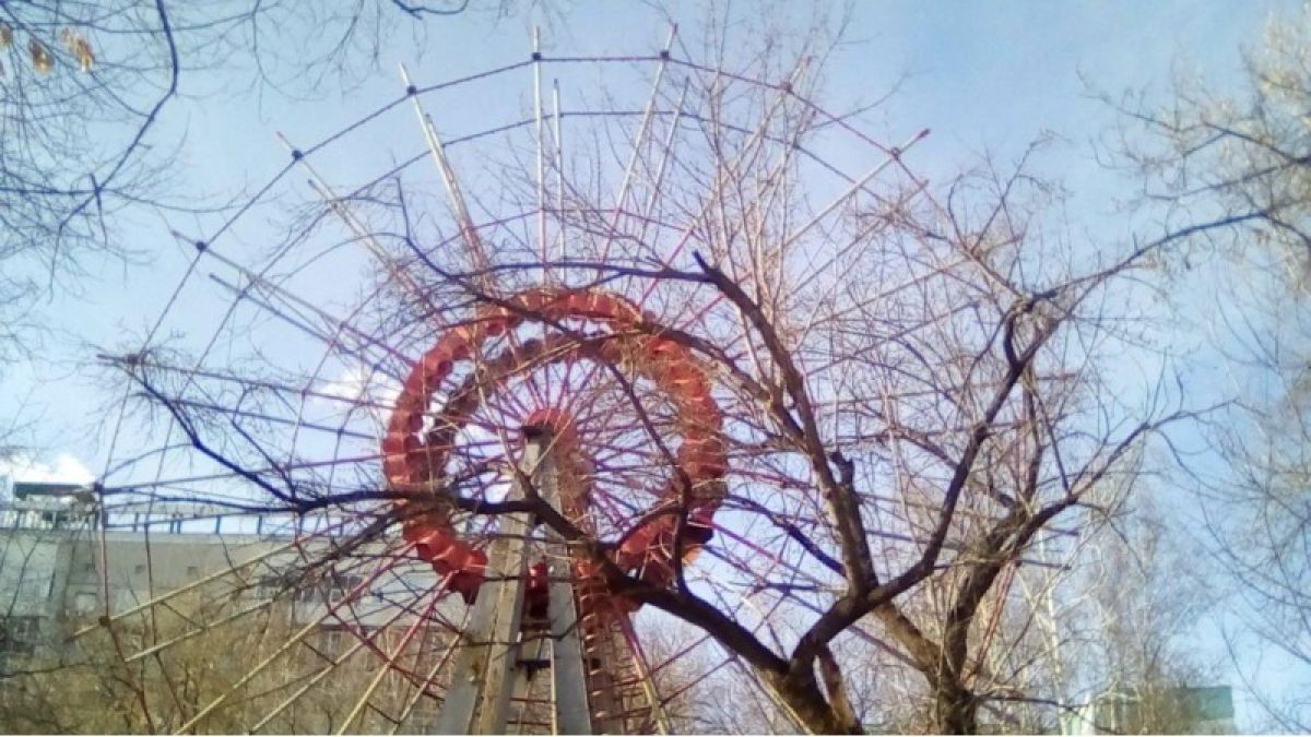 Колесо обозрения из барнаульского парка "Изумрудный" увезли в Казахстан