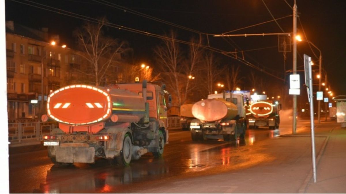 Поток и ВРЗ: еще 31 улицу обработают в ночь на 18 апреля в Барнауле