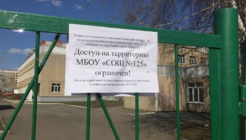 Школьные стадионы начали закрывать в Барнауле