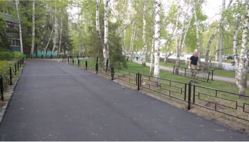 В Барнауле преобразили пешеходную зону на улице Георгиева
