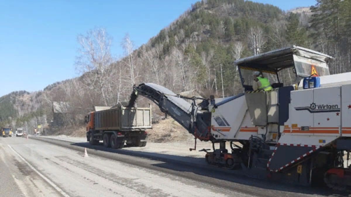 100 км новых дорог: в Республике Алтай начали ремонт Чуйского тракта