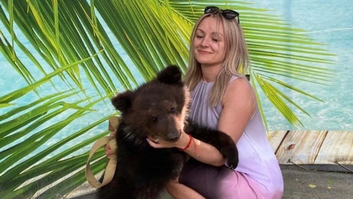 "Очаровашка": медвежонок из Горного Алтая поселился в барнаульском зоопарке