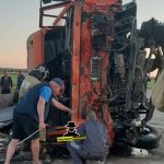 Два грузовика столкнулись на алтайской трассе – есть жертвы