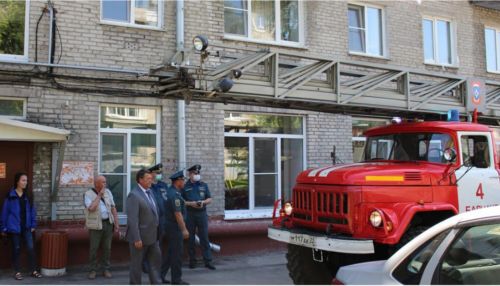 В пяти дворах Барнаула появится разметка для пожарной техники