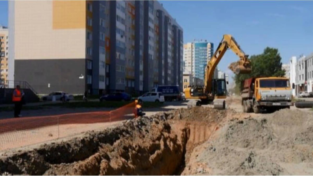 Дорогу на улице Сиреневой начали строить в Барнауле