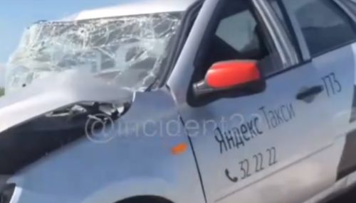 Серьезная авария с участием авто Яндекс.такси произошла на алтайской трассе